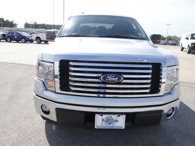 ford f 150 2011 silver pickup truck xlt flex fuel 8 cylinders 2 wheel drive automatic 77388