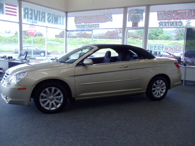 chrysler sebring 2010 gold touring flex fuel 6 cylinders front wheel drive 4 speed with overdrive 98674