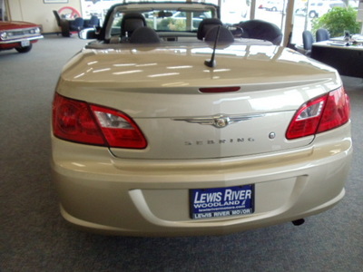 chrysler sebring 2010 gold touring flex fuel 6 cylinders front wheel drive 4 speed with overdrive 98674