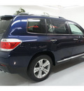 toyota highlander 2012 blue suv limited gasoline 6 cylinders front wheel drive automatic 91731