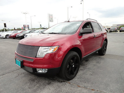 ford edge 2007 red suv se gasoline 6 cylinders front wheel drive automatic 60443