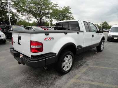 ford f 150 2007 white flareside fx4 gasoline 8 cylinders 4 wheel drive automatic 60443