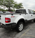 ford f 150 2007 white flareside fx4 gasoline 8 cylinders 4 wheel drive automatic 60443