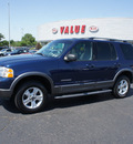 ford explorer 2004 blue suv xlt gasoline 6 cylinders 4 wheel drive automatic 19153