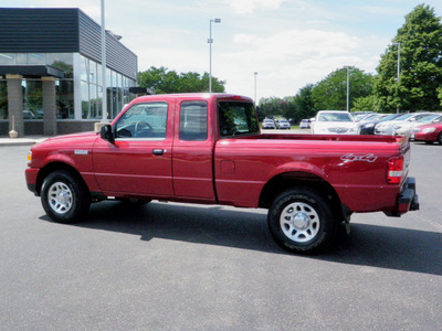 ford ranger 2011 red xlt gasoline 6 cylinders 4 wheel drive 5 speed manual 55124