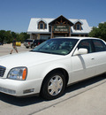 cadillac deville 2004 white sedan gasoline 8 cylinders front wheel drive automatic 76087
