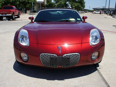 pontiac solstice 2009 maroon gasoline 4 cylinders rear wheel drive automatic 76087