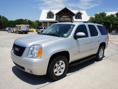 gmc yukon 2010 silver suv flex fuel 8 cylinders 2 wheel drive automatic 76087