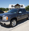 gmc sierra 1500 2010 gray sle flex fuel 8 cylinders 2 wheel drive automatic 76087