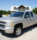 chevrolet silverado 1500 2007 silver pickup truck lt flex fuel 8 cylinders rear wheel drive automatic 76087