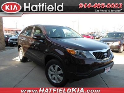 kia sorento 2013 dk  red suv lx gasoline 4 cylinders front wheel drive 6 speed automatic 43228