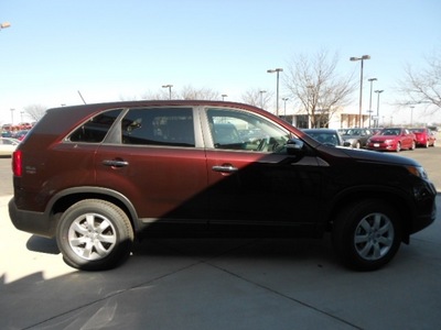 kia sorento 2013 dk  red suv lx gasoline 4 cylinders front wheel drive 6 speed automatic 43228