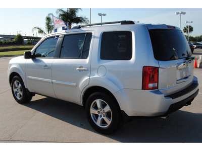 honda pilot 2009 silver suv ex gasoline 6 cylinders front wheel drive automatic with overdrive 77065