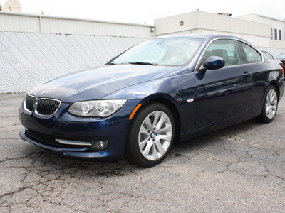 bmw 3 series 2012 blue coupe 328i gasoline 6 cylinders rear wheel drive automatic 27616