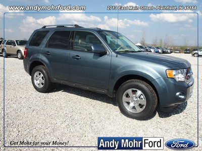 ford escape 2012 blue limited gasoline 4 cylinders front wheel drive 6 speed automatic 46168