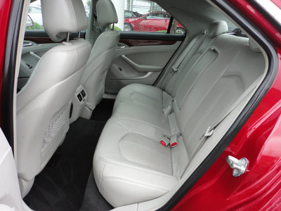cadillac cts 2011 red sedan 3 0l luxury gasoline 6 cylinders rear wheel drive automatic 45036
