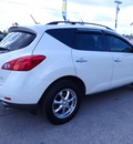 nissan murano 2009 white suv gasoline 6 cylinders front wheel drive cont  variable trans  77388