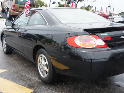 toyota camry solara 2002 black coupe se gasoline 4 cylinders front wheel drive automatic 33021