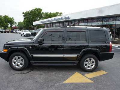 jeep commander 2007 black suv limited flex fuel 8 cylinders 4 wheel drive automatic 33021