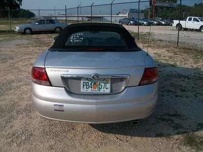 chrysler sebring 2001 silver grey gasoline 6 cylinders front wheel drive not specified 34731