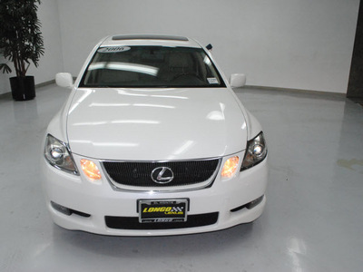 lexus gs 300 2006 white sedan gasoline 6 cylinders rear wheel drive automatic 91731