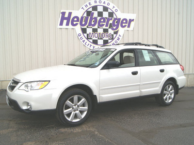 subaru outback 2009 satin white wagon 2 5i special edition gasoline 4 cylinders all whee drive automatic 80905