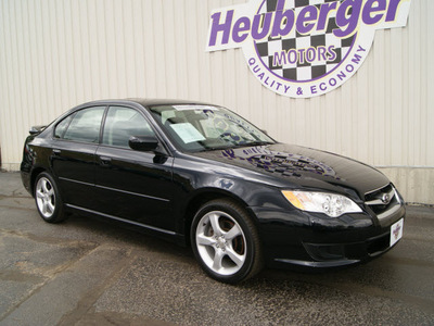 subaru legacy 2009 obsidian black sedan 2 5i special edition gasoline 4 cylinders all whee drive automatic 80905