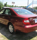 toyota camry 2002 red sedan le gasoline 4 cylinders front wheel drive automatic 77379