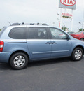 kia sedona 2007 lt blue van gasoline 6 cylinders front wheel drive automatic 19153