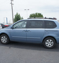 kia sedona 2007 lt blue van gasoline 6 cylinders front wheel drive automatic 19153