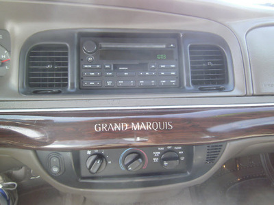 mercury grand marquis 2003 white sedan gs gasoline 8 cylinders sohc rear wheel drive automatic 75503