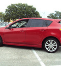 mazda mazda3 2010 red hatchback gasoline 4 cylinders front wheel drive automatic 32901