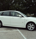 mazda mazda3 2009 white hatchback gasoline 4 cylinders front wheel drive automatic 32901