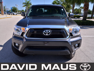 toyota tacoma 2012 gray prerunner trd gasoline 6 cylinders 2 wheel drive automatic 32771