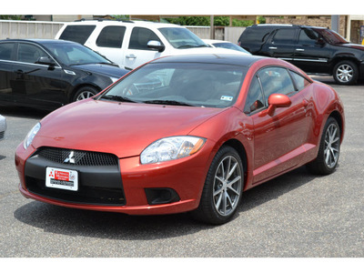 mitsubishi eclipse 2012 red hatchback gs gasoline 4 cylinders front wheel drive automatic 76903