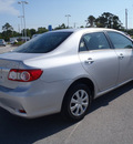 toyota corolla 2011 silver sedan le gasoline 4 cylinders front wheel drive automatic 28557