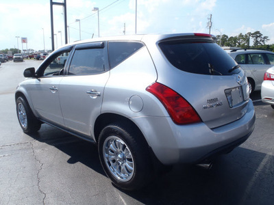 nissan murano 2005 silver suv gasoline 6 cylinders front wheel drive automatic 28557