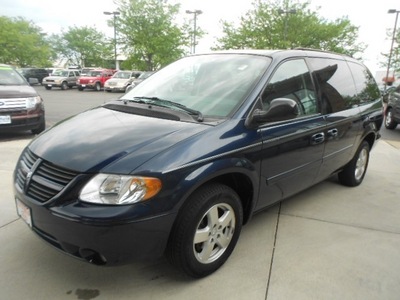 dodge grand caravan 2006 blue gasoline 6 cylinders front wheel drive 4 speed automatic 43228