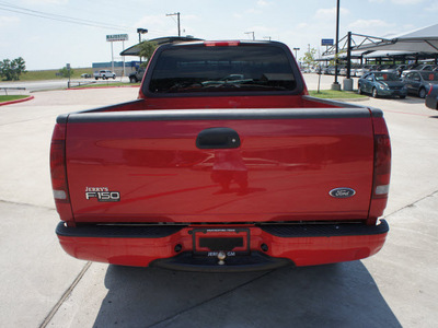 ford f 150 heritage 2004 red pickup truck xl gasoline 6 cylinders rear wheel drive automatic with overdrive 76087