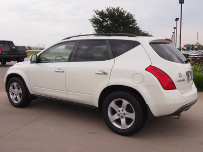 nissan murano 2004 white suv sl gasoline 6 cylinders front wheel drive automatic 76018