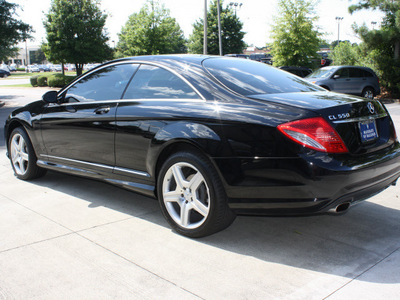 mercedes benz cl class 2008 black coupe cl550 gasoline 8 cylinders rear wheel drive automatic 27616