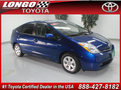 toyota prius 2009 blue hatchback hybrid 4 cylinders front wheel drive automatic 91731