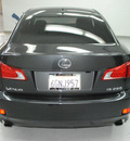 lexus is 250 2009 dk  gray sedan gasoline 6 cylinders rear wheel drive automatic 91731