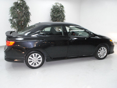 toyota corolla 2010 black sedan s gasoline 4 cylinders front wheel drive automatic 91731