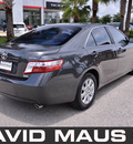 toyota camry 2007 gray sedan hybrid hybrid 4 cylinders front wheel drive automatic 32771