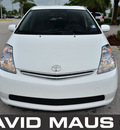 toyota prius 2008 white hatchback hybrid hybrid 4 cylinders front wheel drive automatic 32771
