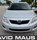 toyota corolla 2009 silver sedan le gasoline 4 cylinders front wheel drive automatic 32771