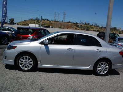 toyota corolla 2010 silver sedan s gasoline 4 cylinders front wheel drive automatic 94010