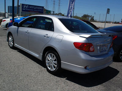 toyota corolla 2010 silver sedan s gasoline 4 cylinders front wheel drive automatic 94010