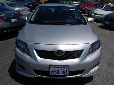 toyota corolla 2010 silver sedan s gasoline 4 cylinders front wheel drive automatic 94010